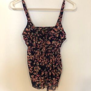 Floral tank top